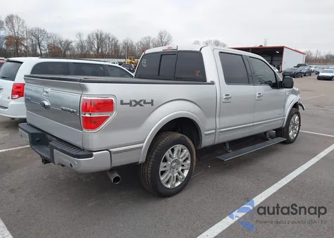 2014 Ford F-150 Platinum z USA, uszkodzony, nr VIN 1FTFW1ET1EFC70263